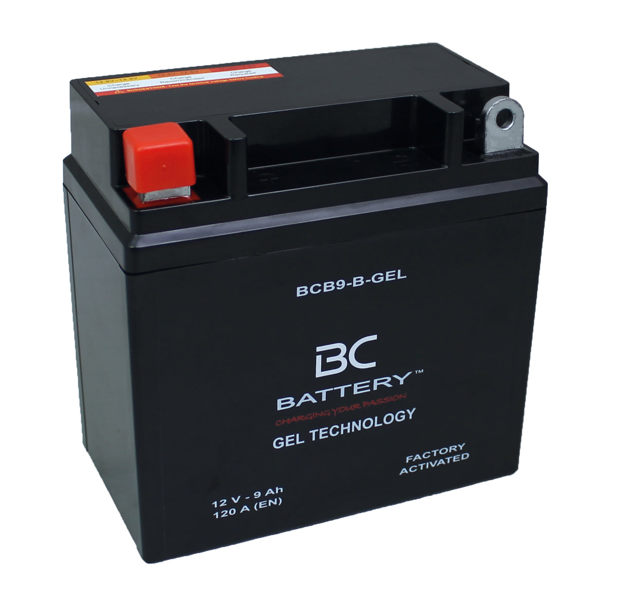 BCB9-B-GEL| Batería de motocicleta GEL, 12V