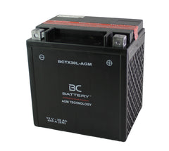 BCTX30L-AGM| Batteria Moto AGM,YIX30L-BS,12V,30 Ah, CCA: 400Amp,167x126x174mm