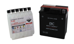 BCTX7L-AGM| Batteria Moto AGM, YTX7L-BS, 12V, 6Ah, CCA: 100Amp, 150x70x130mm