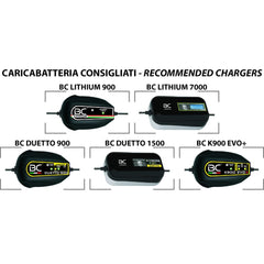 BC Lithium Batteries BCTZ10S-FP Batteria Moto al Litio LiFePO4, 0,8 kg, 12V, HJTZ10S-FP/ YTX7A-BS / YTZ10S / YTX12-BS / YTX12A-BS / YB12B-B2 /FTZ9 BS/YT12A-BS - BC Battery Italian Official Website