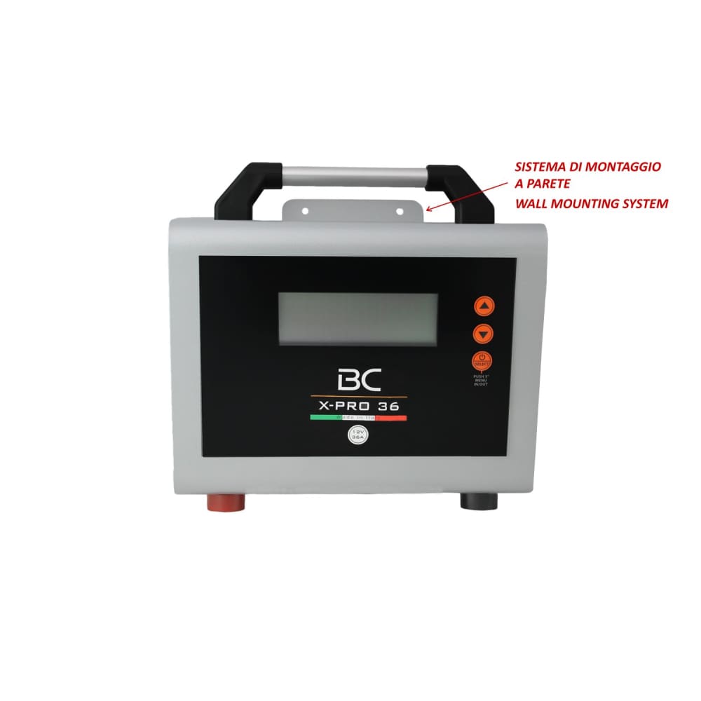 Caricabatteria e Stabilizzatore Professionale con Modalità Showroom 12V 36A - BC X-PRO 36 - BC Battery Italian Official Website